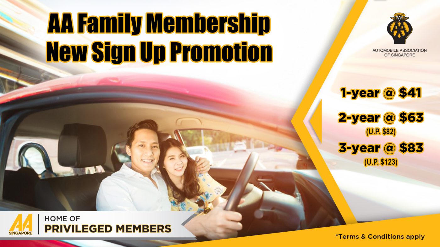 Membership Promotions - Automobile Association Of Singapore
